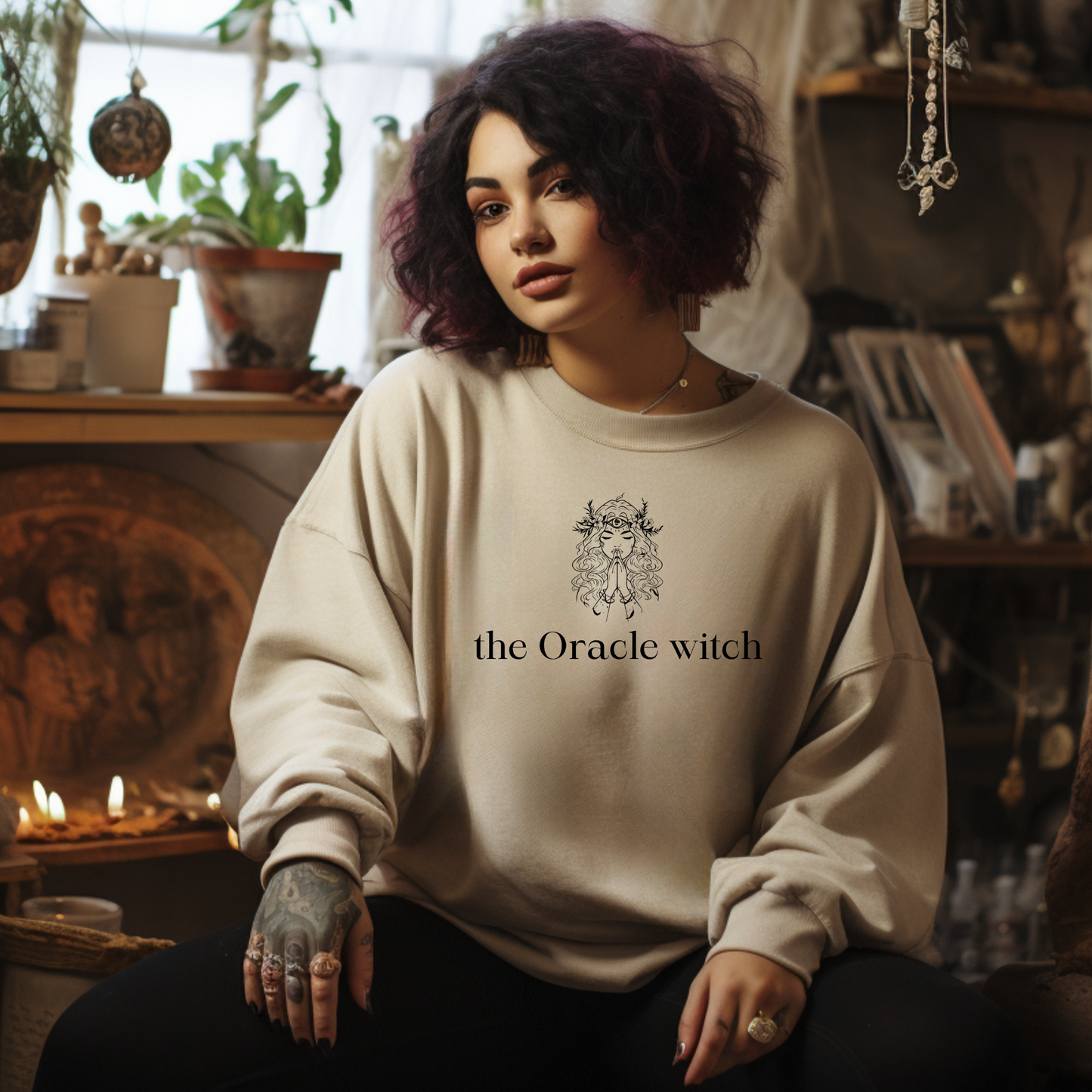 The Oracle Witch  Sweatshirt